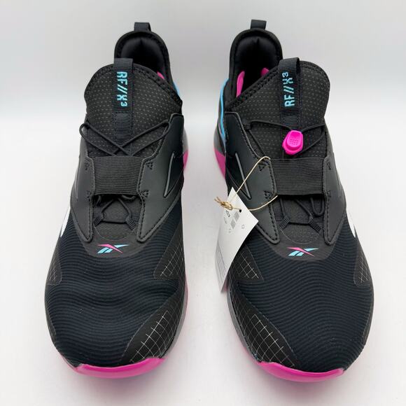 Reebok Mens Nano X3 Froning Sneaker US 12 EU 45.5 Black Pink Athletic NIB - Picture 6 of 12